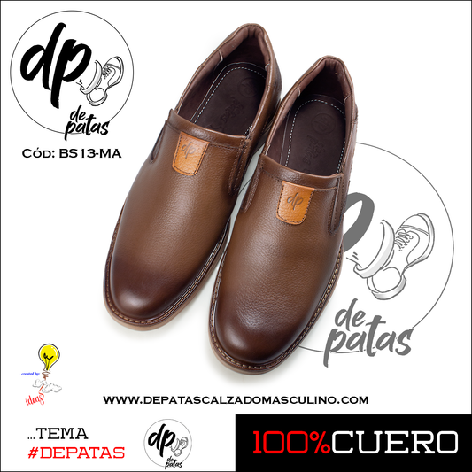 Mocasín casual (BS13-MA) horma grande
