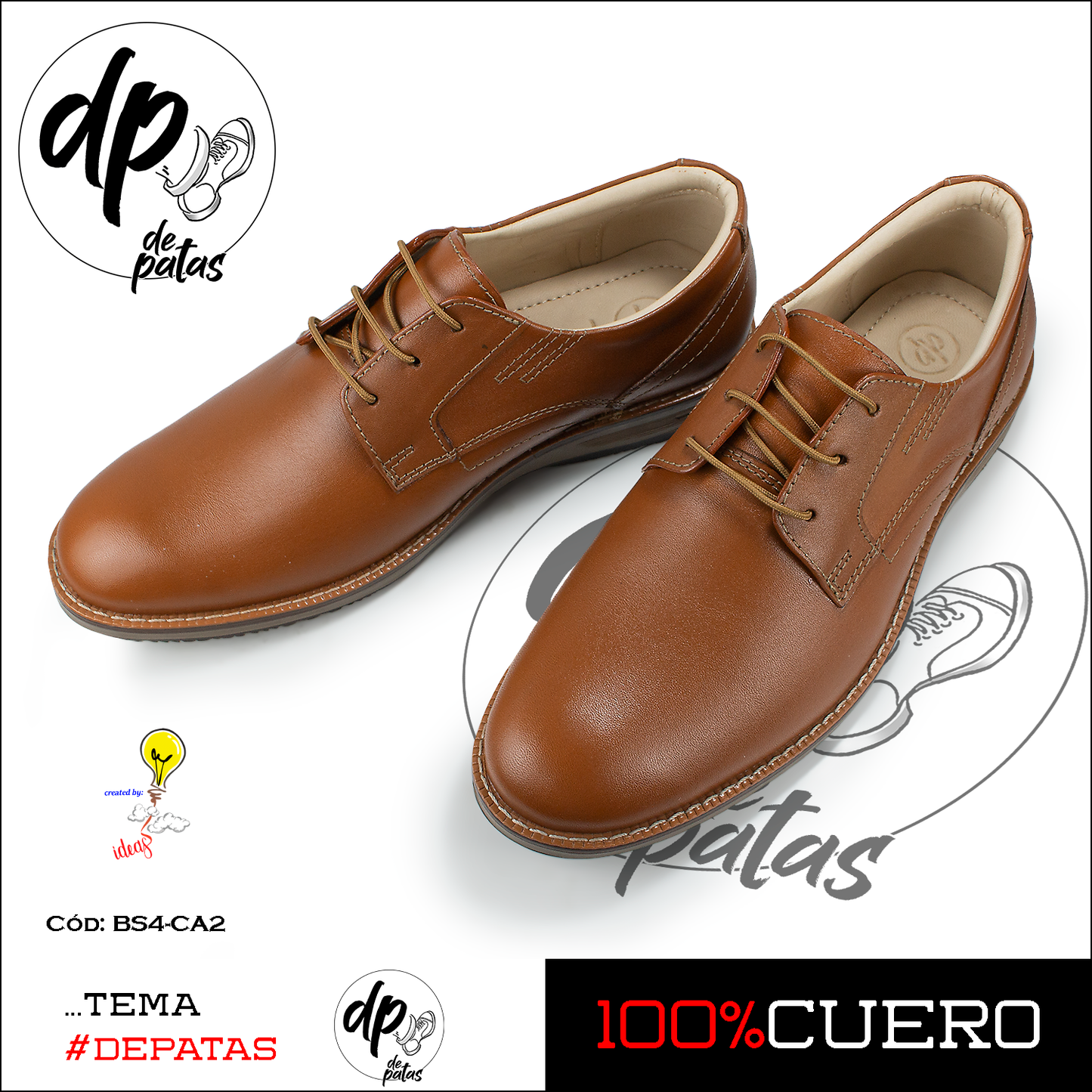 Derby casual (BS4-CA2) horma exacta