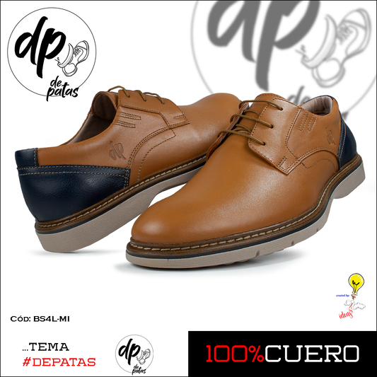 Derby casual (BS4L-MI) horma exacta