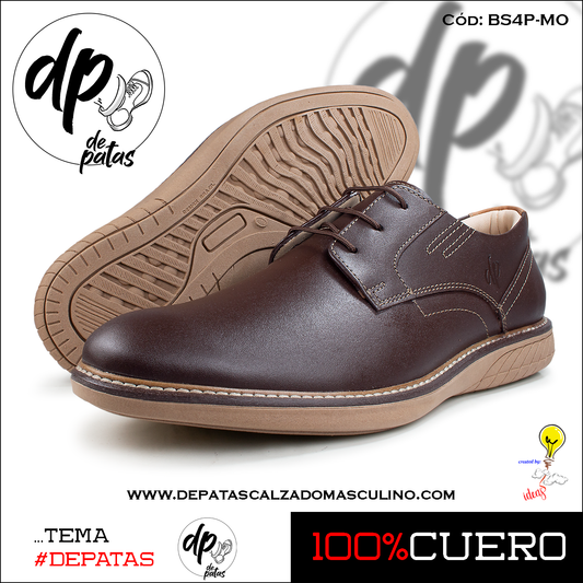 Derby casual (BS4P-MO) horma exacta