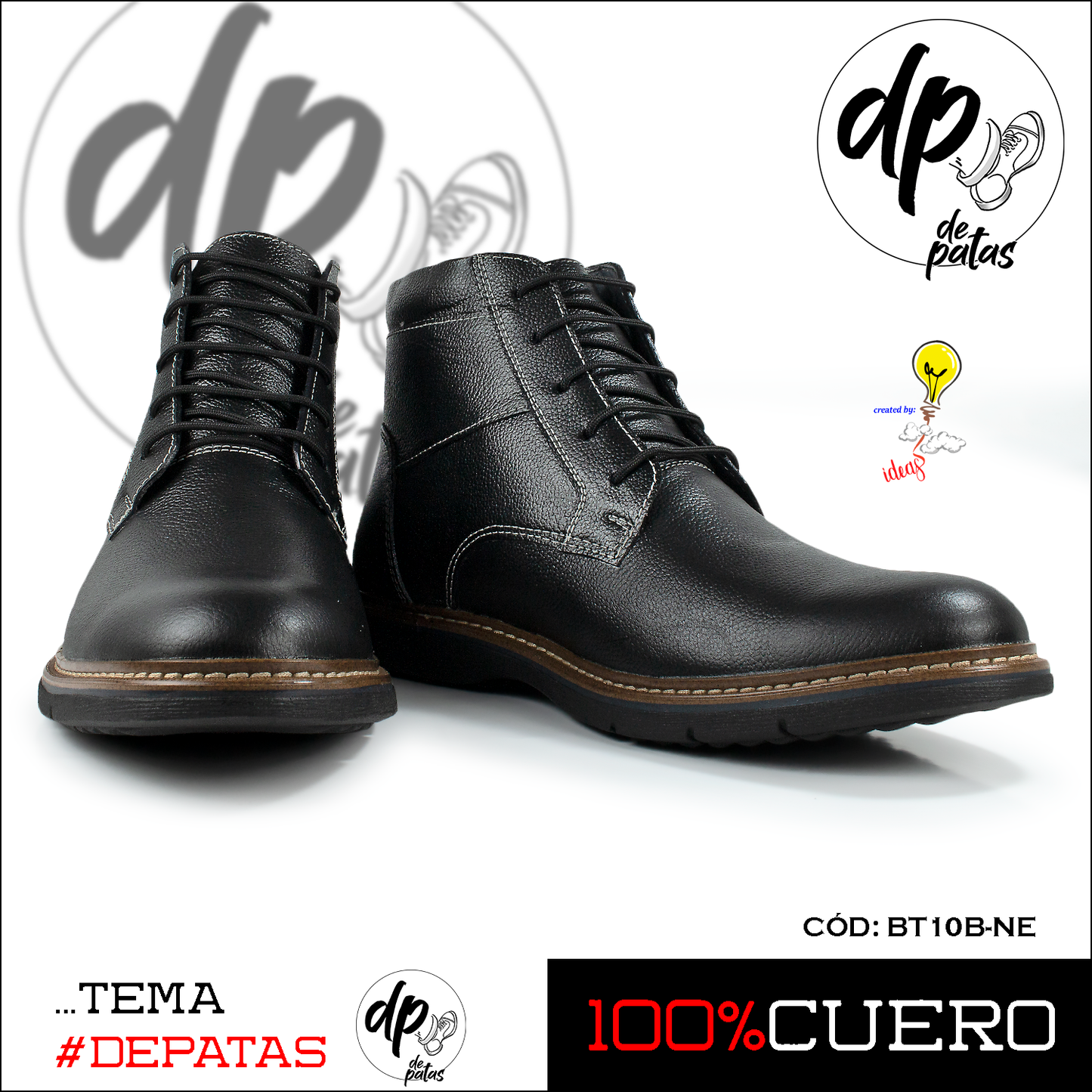 Botín (BT10B-NE) horma grande