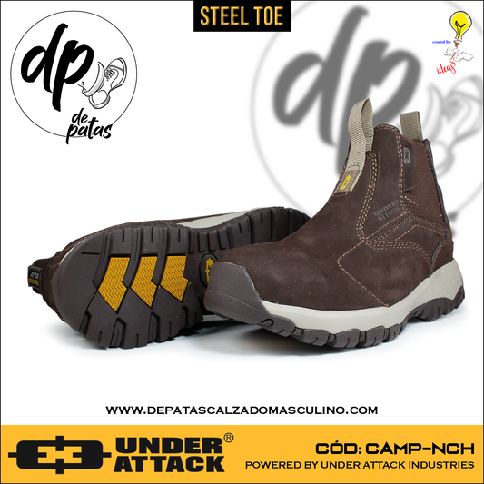 Under Attack campera punta de acero (CAMP-NCH) horma grande