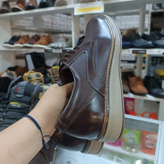 Calzado masculino, estilo casual, full cuero (KM-BS10MA) horma exacta