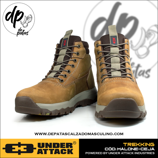 Botines para todo terreno Under Attack (MALONE-CEJA) horma exacta