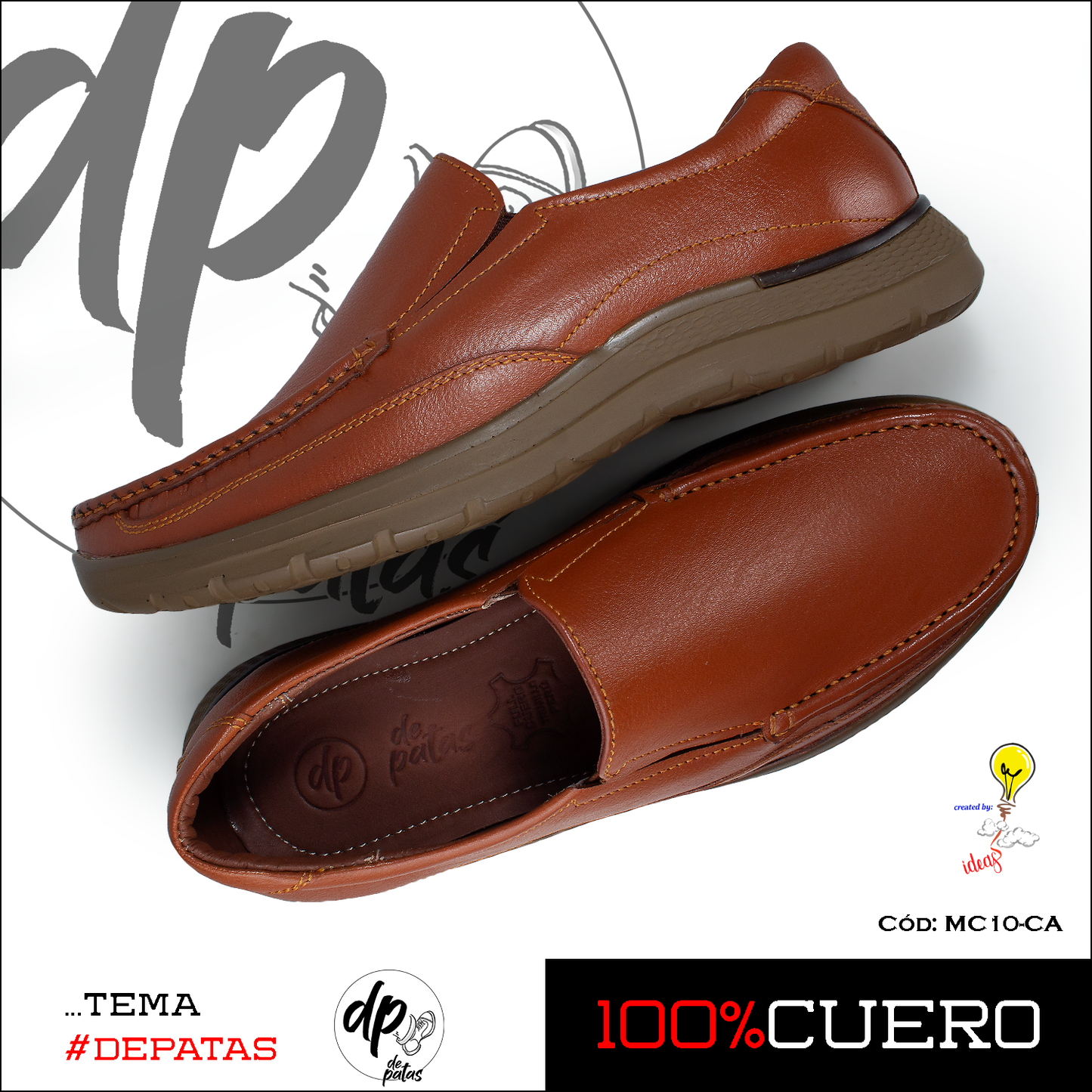 Mocasín casual (MC10-CA) horma exacta