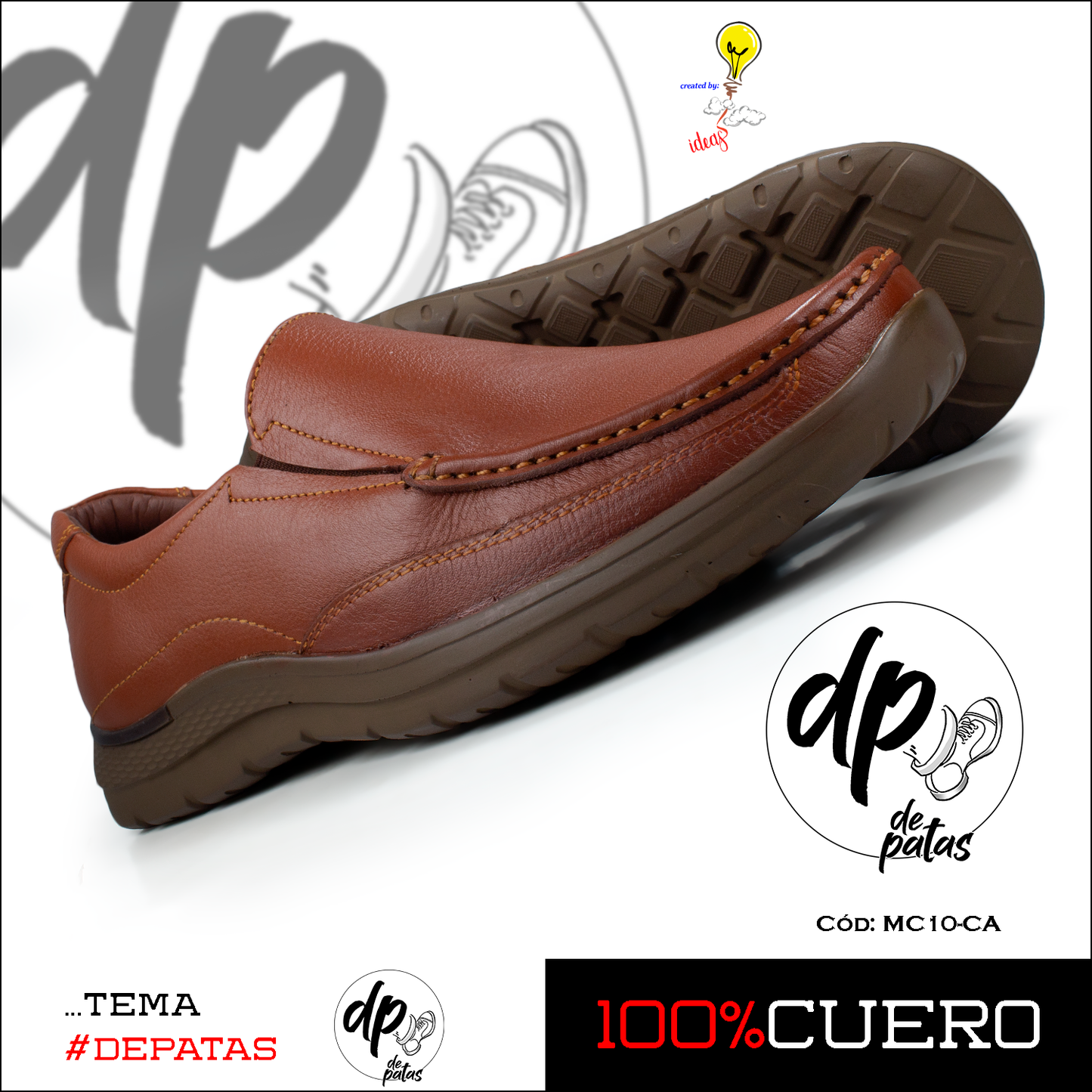 Mocasín casual (MC10-CA) horma exacta