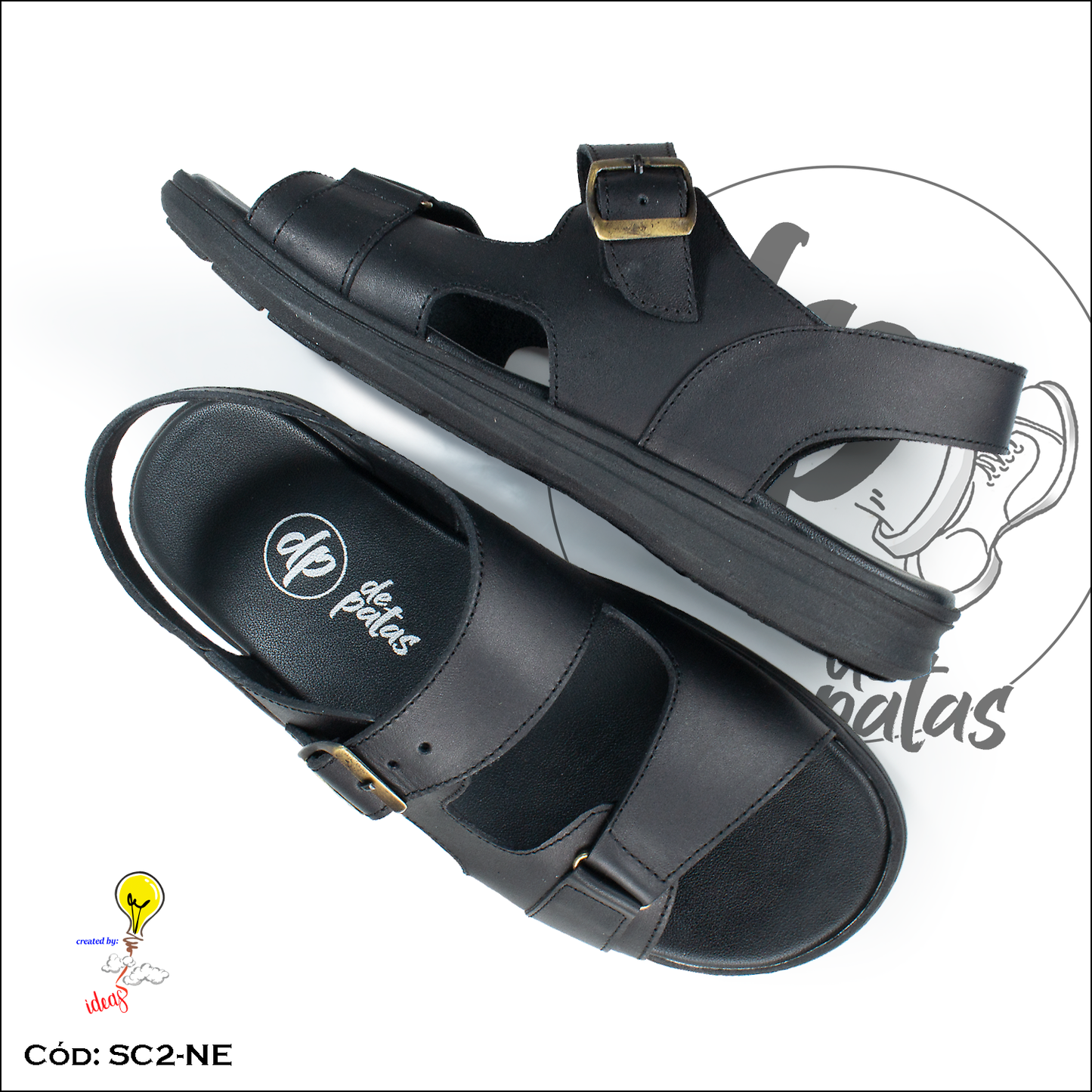 Sandalia (SC2-NE) Horma exacta