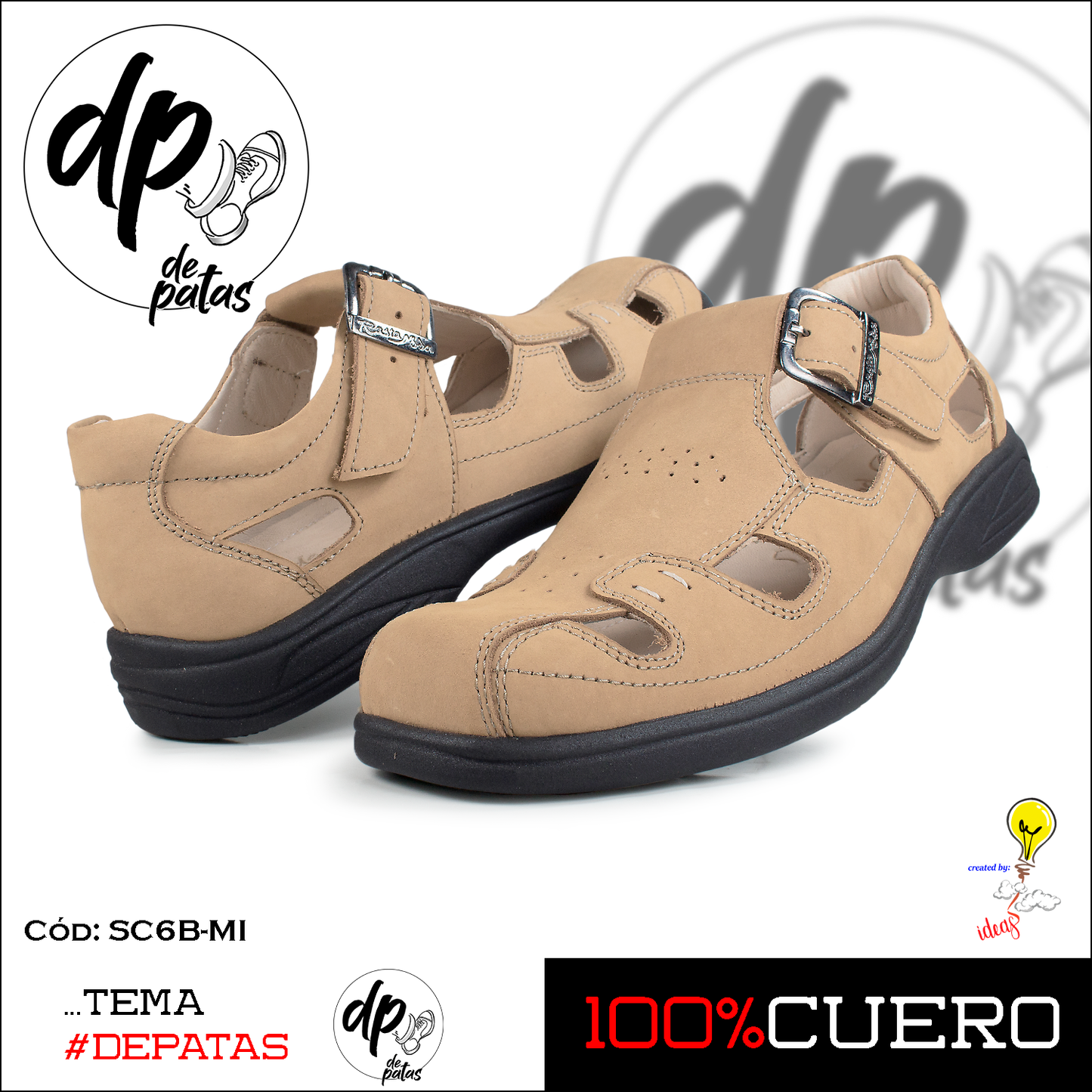 Sandalia (SC6B-MI) Horma grande