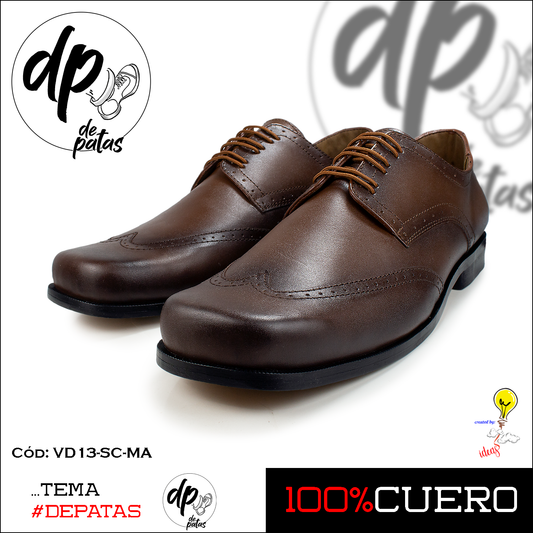 Derby de vestir (VD13-SC-MA) horma exacta