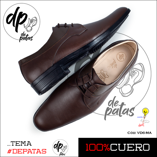 Derby de vestir (VD6-MA) horma exacta