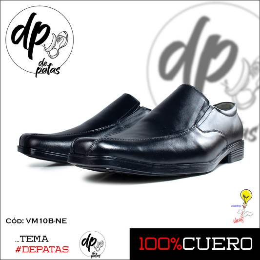 Mocasín de vestir (VM10B-NE) horma exacta