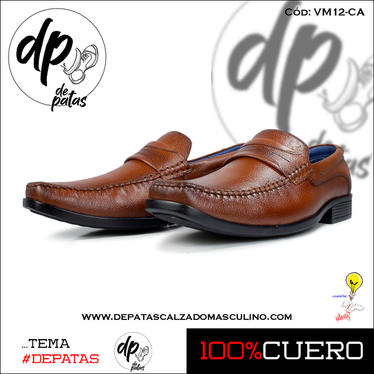 Mocasín de vestir (VM12-CA) horma grande
