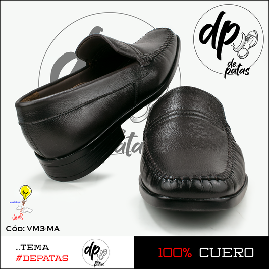 Mocasín de vestir (VM3-MA) horma grande