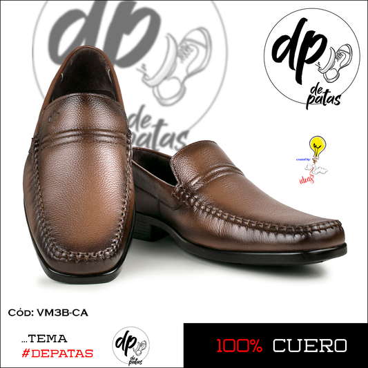 Mocasín de vestir (VM3B-CA) horma grande
