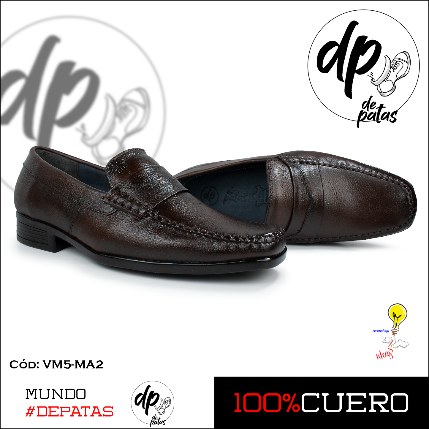 Mocasín de vestir (VM5-MA2) horma grande