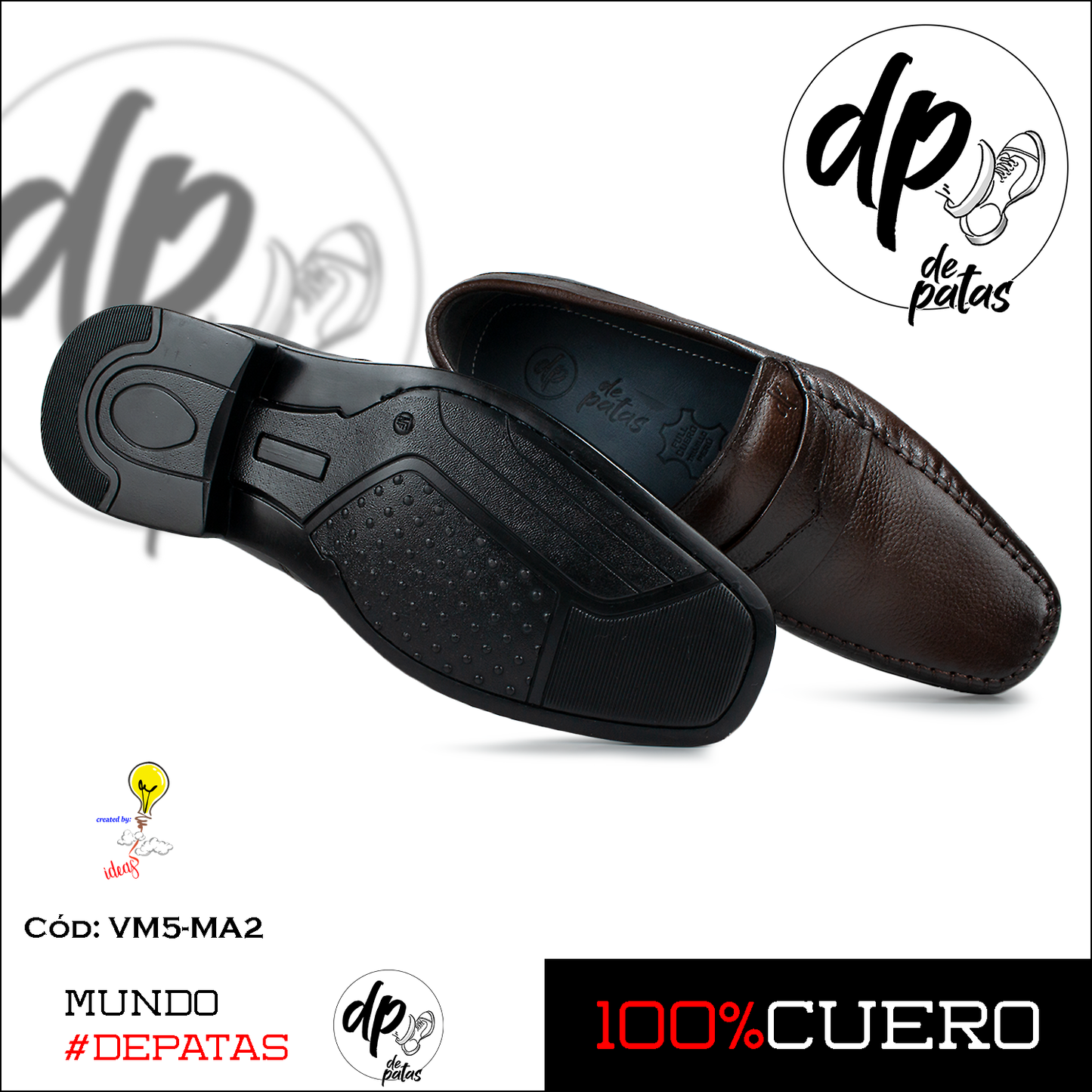 Mocasín de vestir (VM5-MA2) horma grande