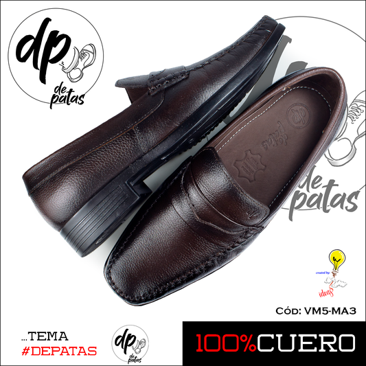 Mocasín de vestir (VM5-MA3) horma grande