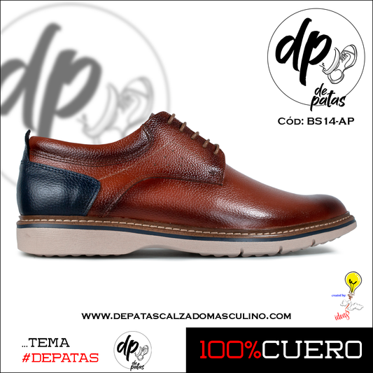 Derby casual (BS14-AP) horma grande