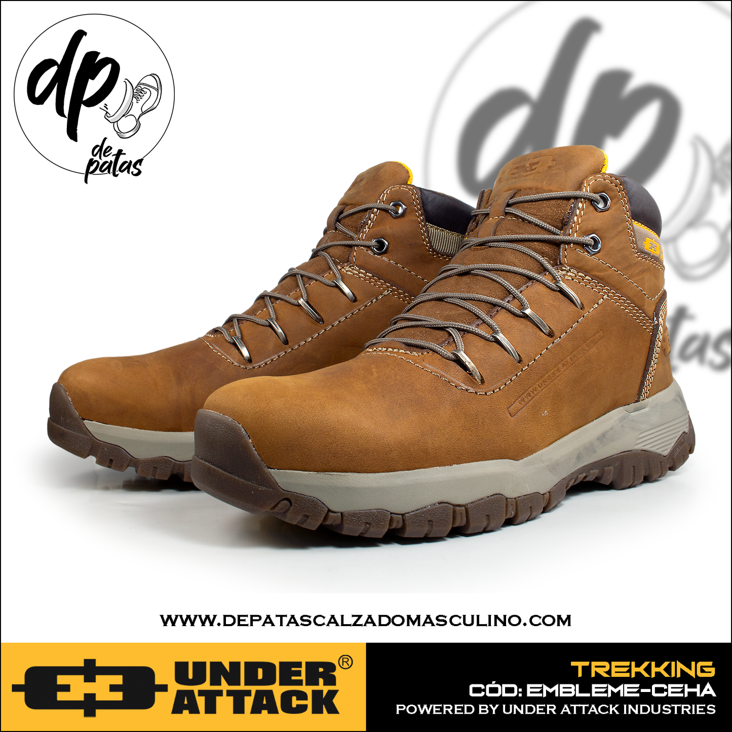 Botines para todo terreno Under Attack (EMBLEME-CEHA) horma exacta