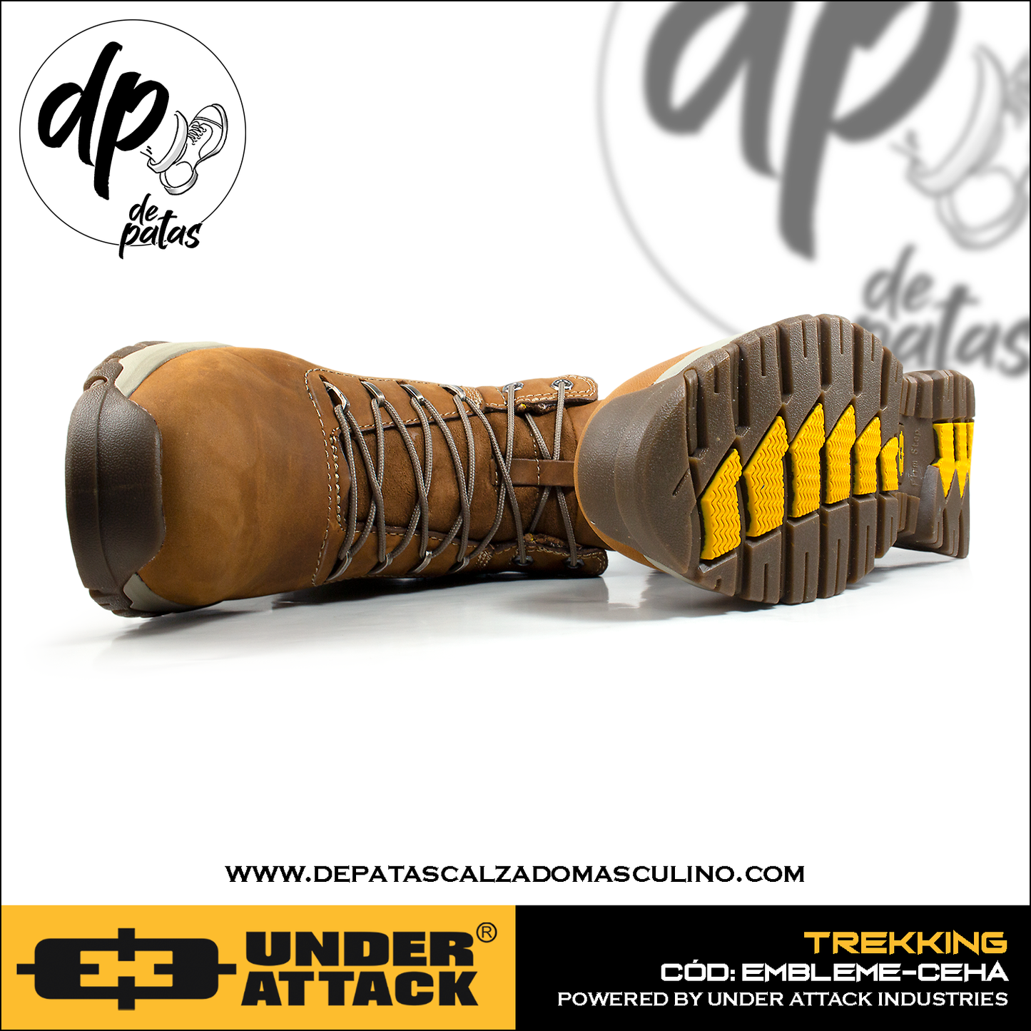 Botines para todo terreno Under Attack (EMBLEME-CEHA) horma exacta
