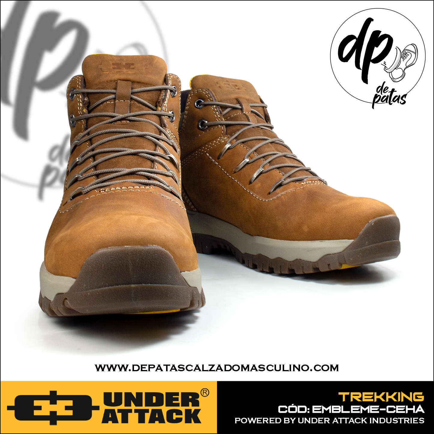 Botines para todo terreno Under Attack (EMBLEME-CEHA) horma exacta