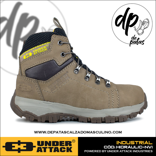 Under Attack botín industrial (HIDRAULIC-NVI) horma exacta