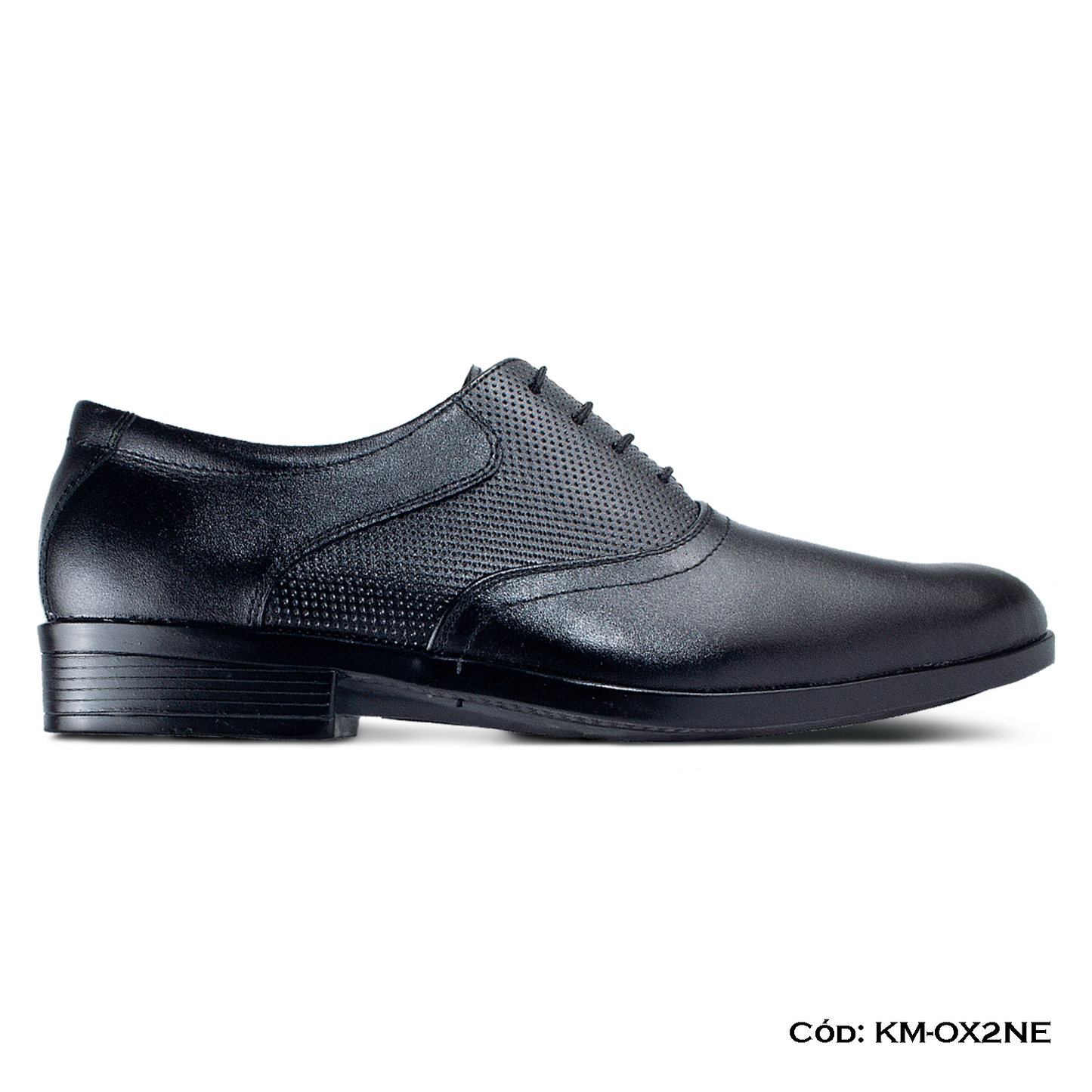 Calzado de vestir, estilo Oxford, cuero natural (KM-OX2NE) horma exacta