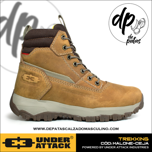 Botines para todo terreno Under Attack (MALONE-CEJA) horma exacta