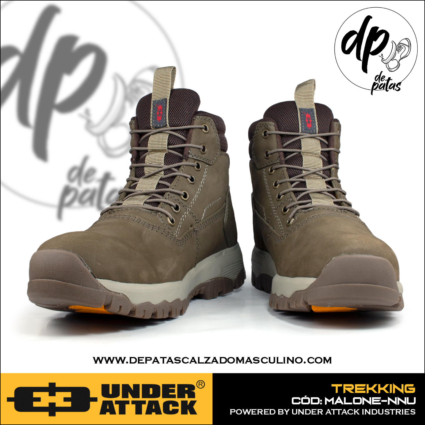 Botines para todo terreno Under Attack (MALONE-NNU) horma exacta