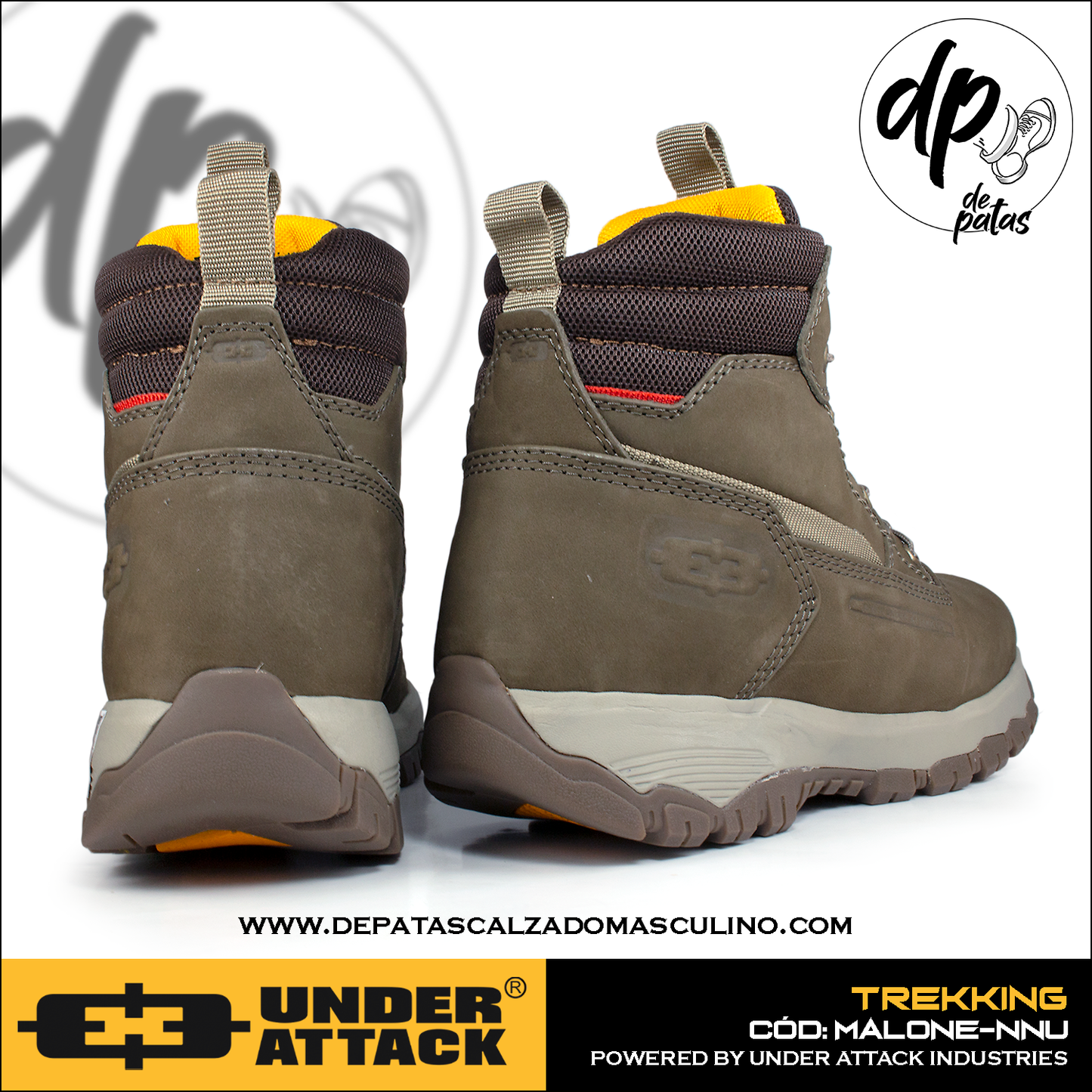 Botines para todo terreno Under Attack (MALONE-NNU) horma exacta