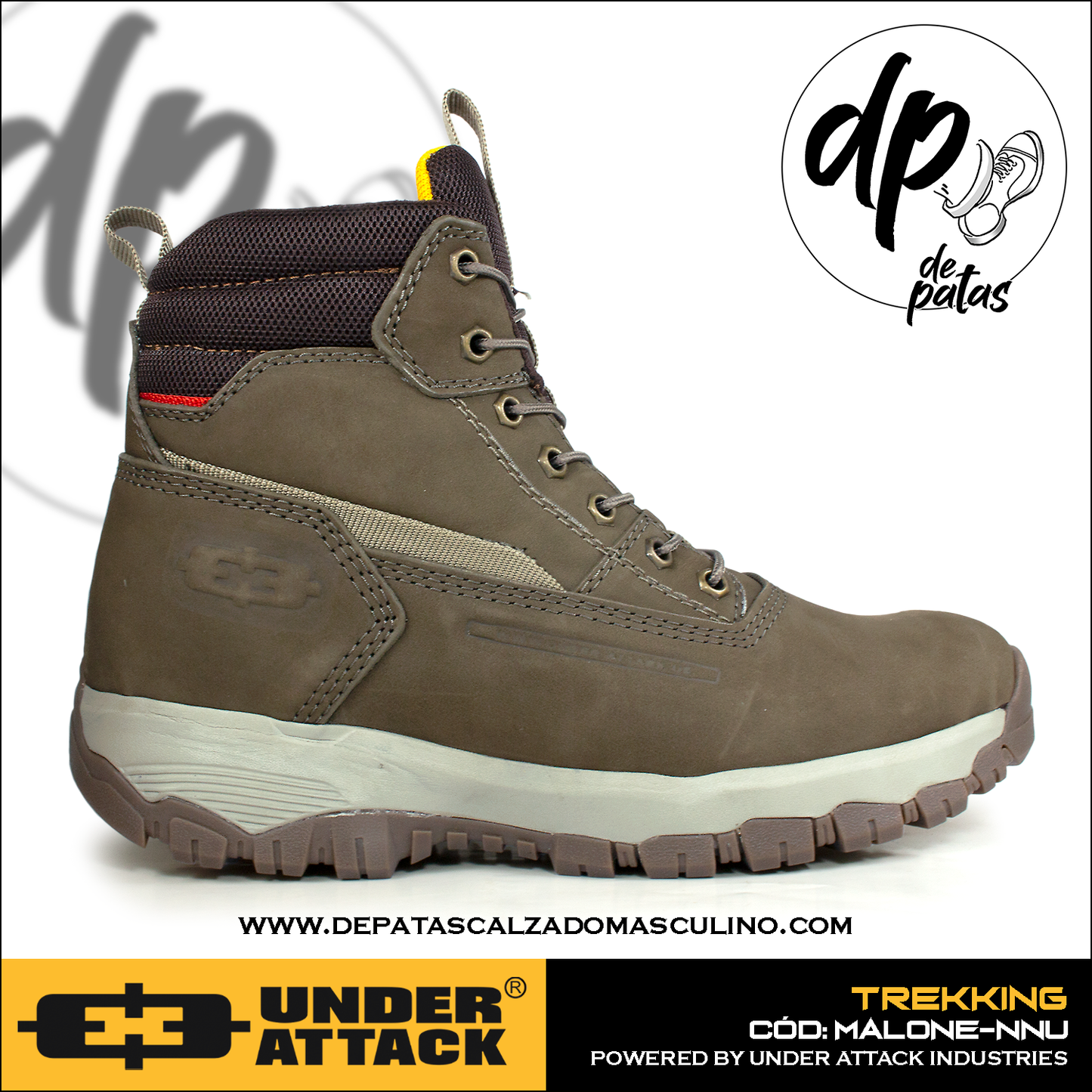 Botines para todo terreno Under Attack (MALONE-NNU) horma exacta