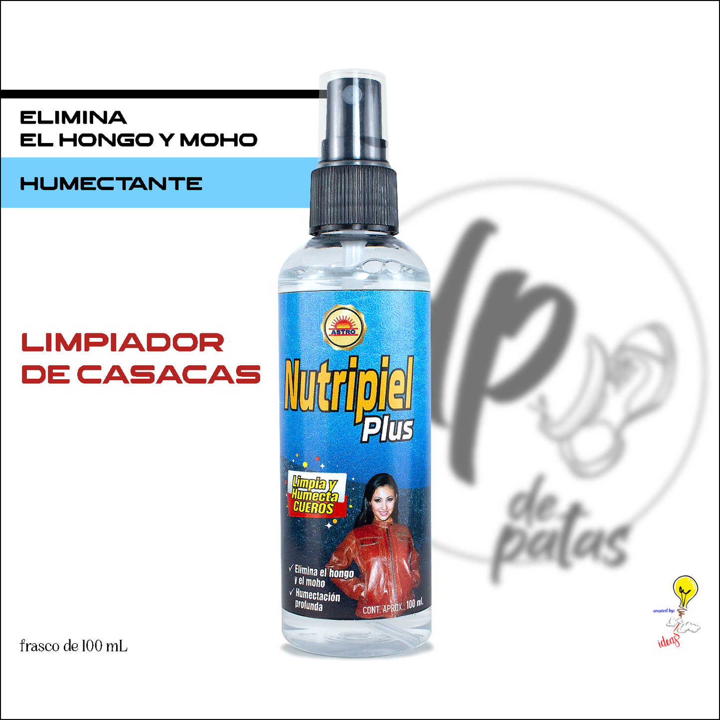 Limpiador de casacas de cuero