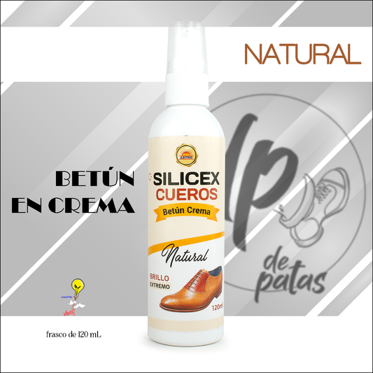 Betún en crema brillo extremo (SILICEX CUEROS 120ml)