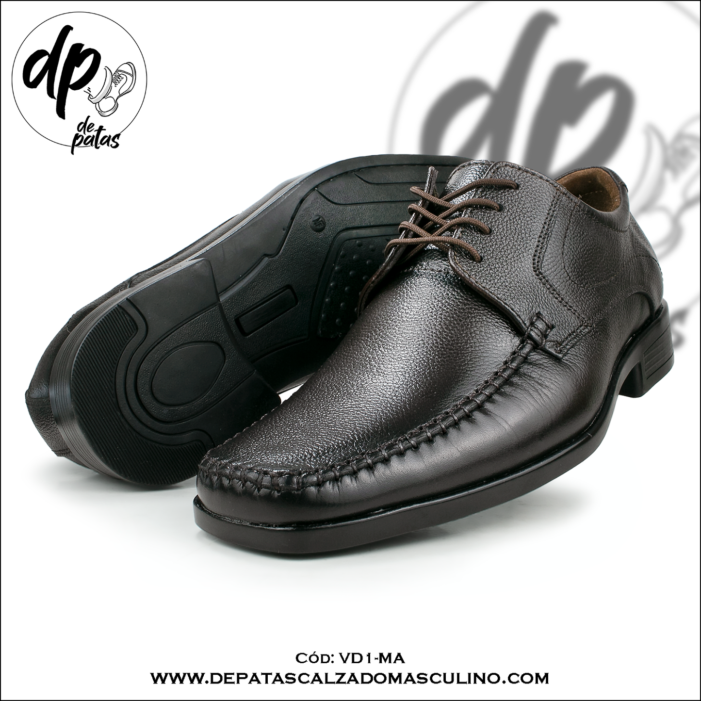 Derby de vestir (VD1-MA) horma grande