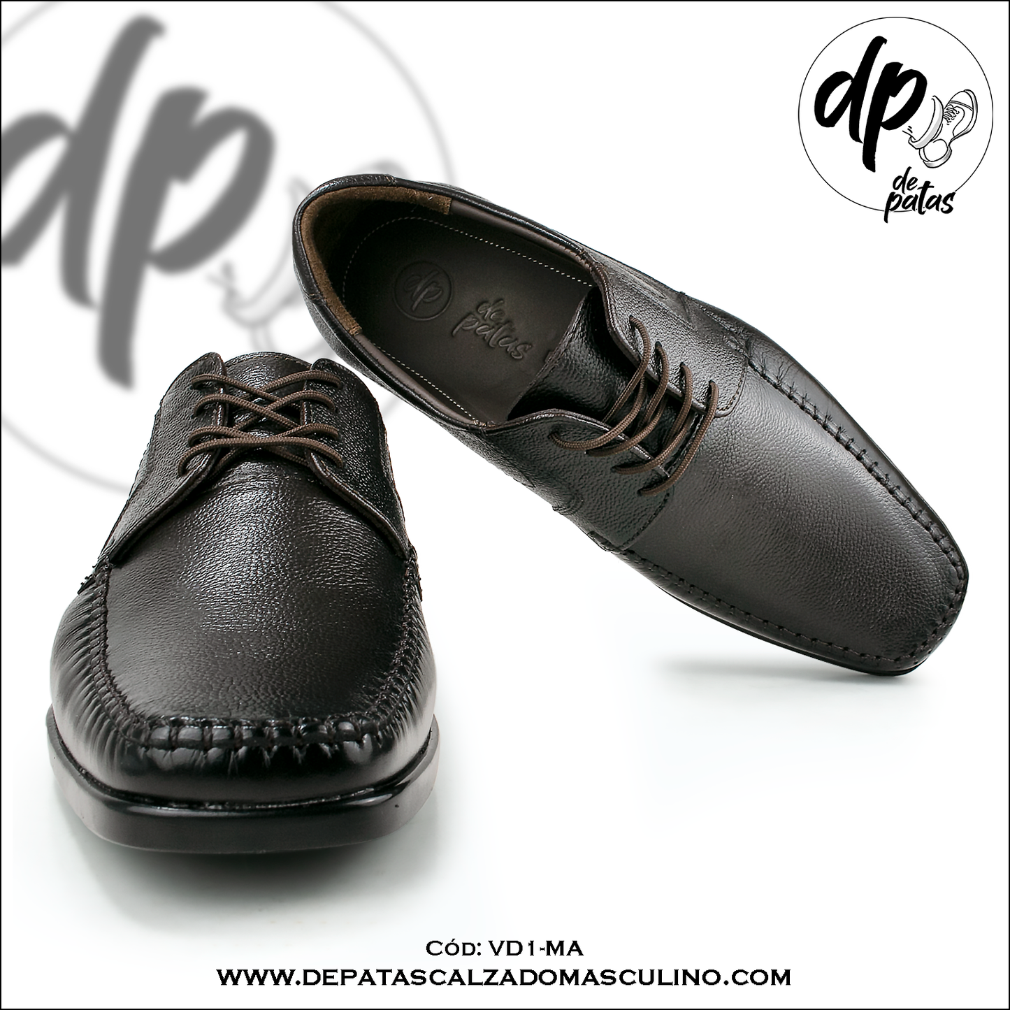 Derby de vestir (VD1-MA) horma grande